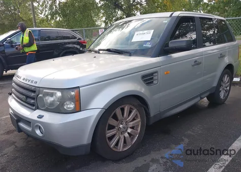 2008 Land Rover Range Rover Sport Hse из США, поврежденный, VIN SALSF25448A131087